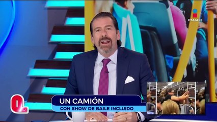Los camiones en Nuevo León incluyen shows de baile