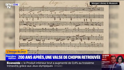 Une valse inédite du compositeur Frédéric Chopin retrouvée 200 ans après