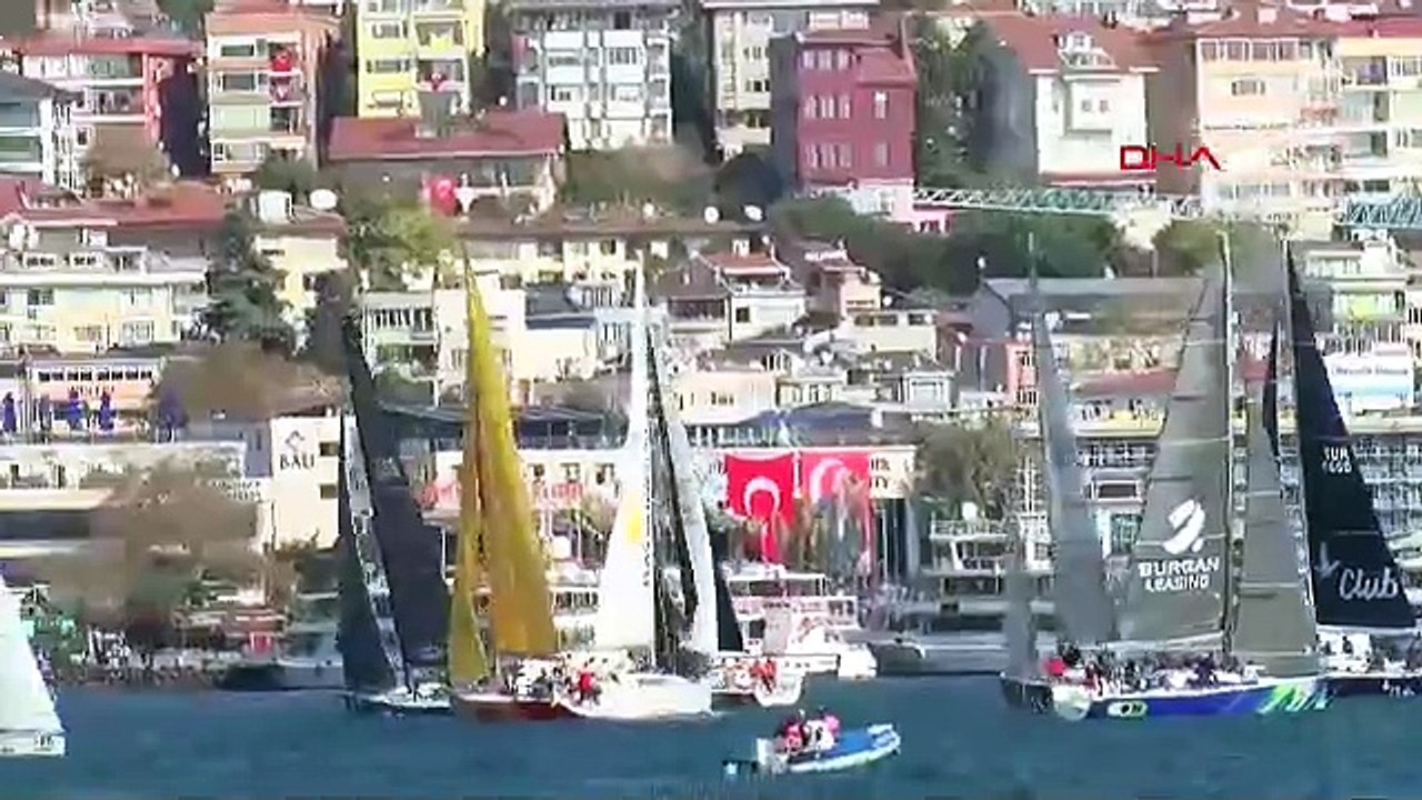 Cumhurbaşkanlığı 5’inci Uluslararası Yat Yarışları İstanbul Boğazı’nda gerçekleştirildi