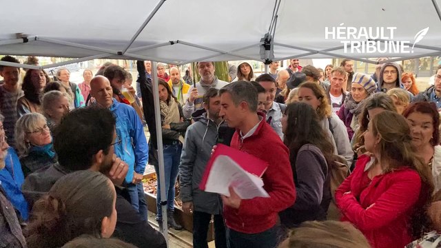 François Ruffin par de son dernier film Au boulot ! à Montpellier, samedi 26 octobre 2024