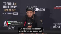 UFC 308 - Chimaev : “Je ne voulais pas casser le menton de qui que ce soit”