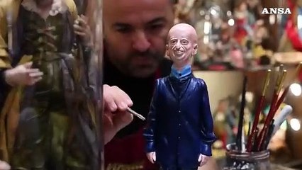 Sammy Basso personaggio dell'anno sul presepe di Napoli