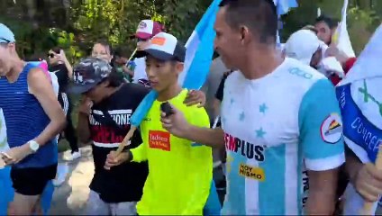 Shin Fujiyama sale de El Salvador rumbo a Honduras