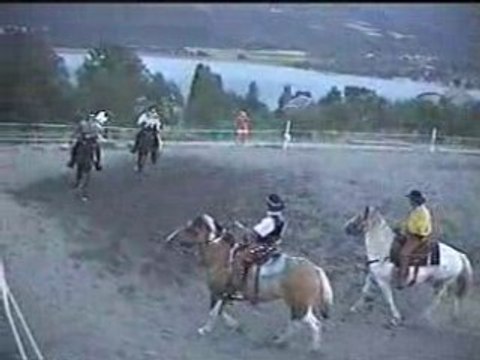 Spectacle Western à Cheval