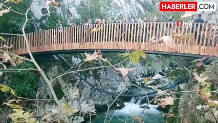 Bakan Tunç, kesin korunacak hassas alan olarak tescil edilen Ulukaya şelalesinde inceleme yaptı