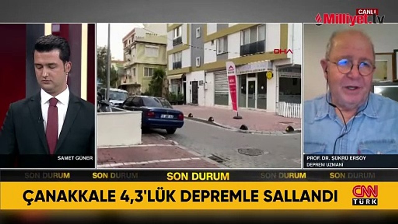 SON DAKİKA! Çanakkale'de 4.3 büyüklüğünde korkutan deprem! AFAD duyurdu