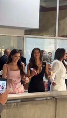 Así despidieron a las misses venezolanas en el aeropuerto