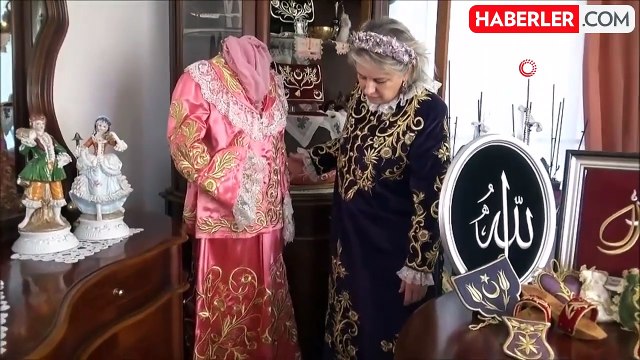 Edirneli Sanatçı Radife Ot, Evini Sim Sırma Atölyesine Dönüştürdü