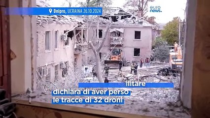 Ucraina: attacchi con droni incrociati, Putin commenta l'eventuale uso di armi a lungo raggio