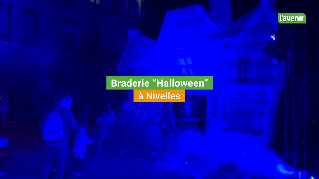 Braderie "Halloween" à Nivelles
