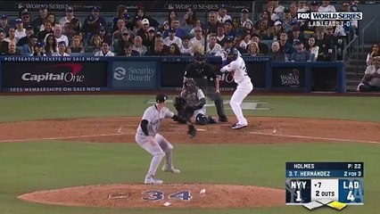 Shohei Ohtani y el momento de su lesión de hombro en Serie Mundial
