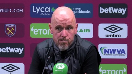 "Football is to always the best team winning"- Erik Ten Hag