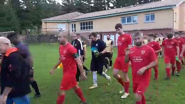 L'ENTRÉE DES JOUEURS AS DU PIC VS VALLIS AURÉA DIMANCHE 27 OCTOBRE 2024