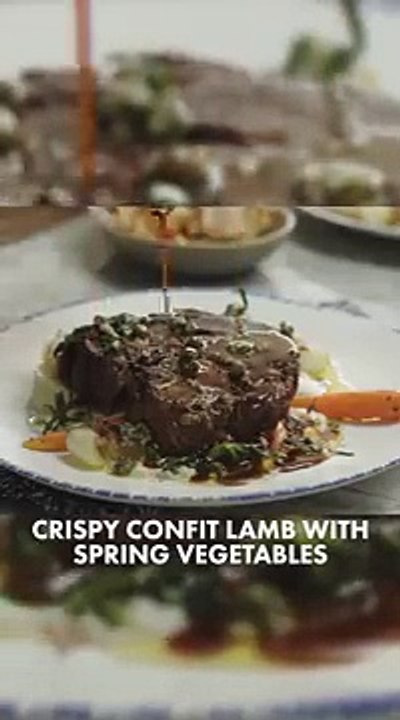 Easy Confit Lamb #Shorts