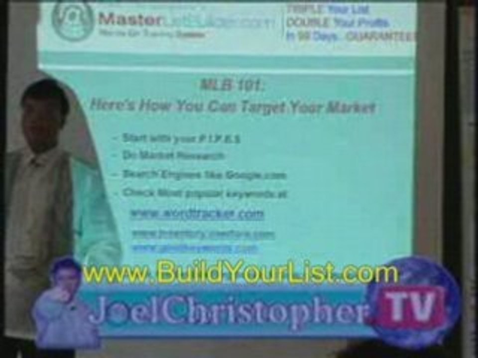 Internet Marketing: The MasterListBuilder Way