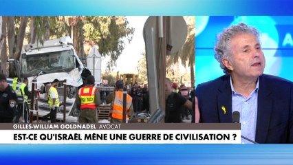 Gilles-William Goldnadel : «C'est ça la barbarie, s'en prendre à des civils»