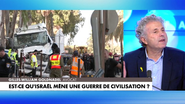 Gilles-William Goldnadel : «C'est ça la barbarie, s'en prendre à des civils»