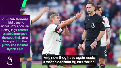 Ten Hag fumes at VAR process in West Ham defeat