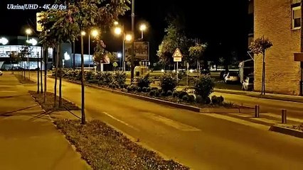DERVENTA NOĆU - DONJI DIO GRADA 4K 60 fps
