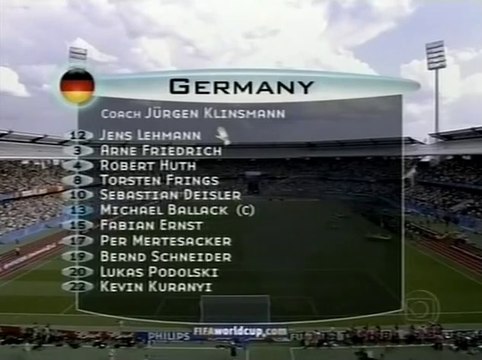 Copa das Confederações 2005 Brasil x Alemanha (semifinais) com Galvão Bueno (Globo)