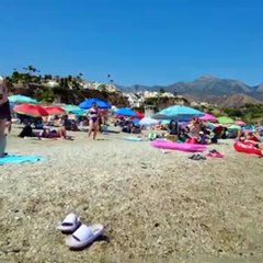 Nerja Spain beach ️⛱️
