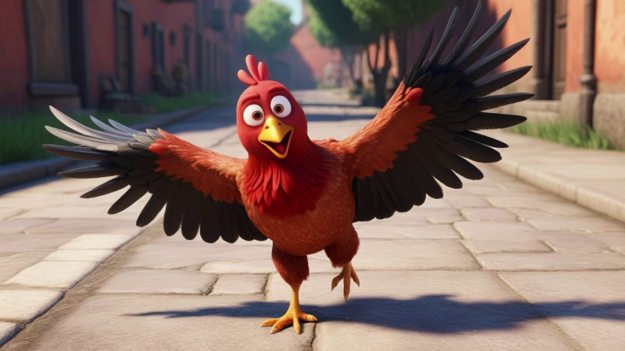 Kırmızı Tavuk Çocuk Şarkısı, çocuk şarkıları, çocuk videoları, Sevimli Tavuk, Etfal Çocuk