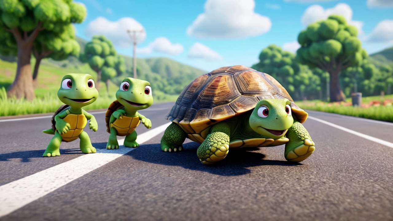 Tavşan kaplumbağa yarışı  şarkısı, çocuk şarkıları, çocuk videoları, çocuk videoları, Etfal Çocuk