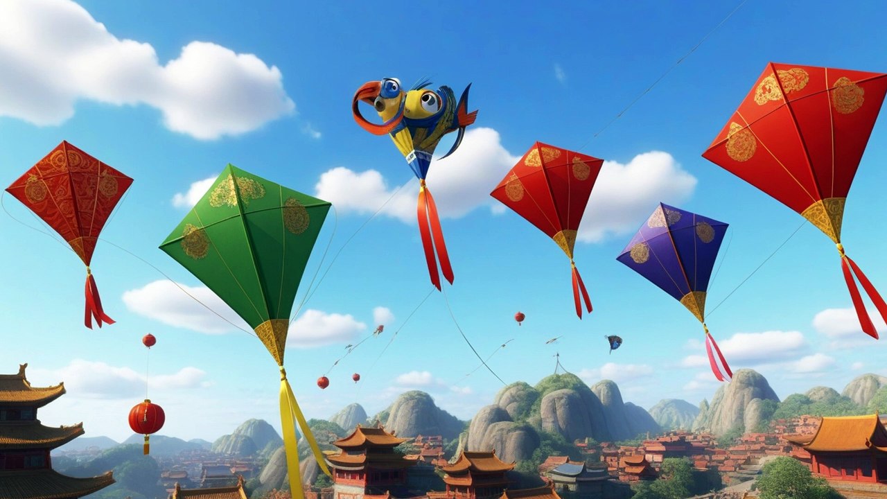 Uçurtmalar Çocuk Şarkısı | çocuk video müzikleri, çocuk video şarkıları, çocuk şarkıları