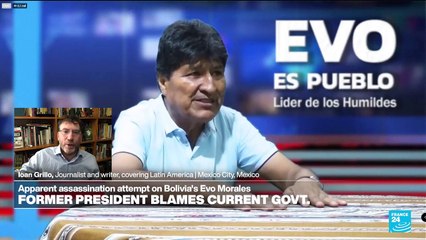 'Evo Morales was driving to his radio interview when this alledged attack happened'