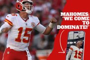 Patrick Mahomes inspires Chiefs in intense video at Raiders game