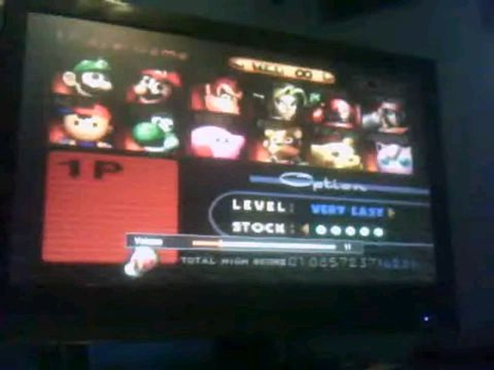Super Smash Bros. - 1P Game with Kirby