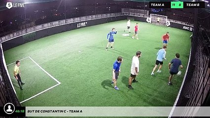 But de Constantin C - Team A