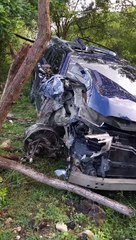 Edesur informa que accidentes de tránsito derriban postes