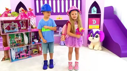 Diana and Roma Mysterious Dollhouse Story