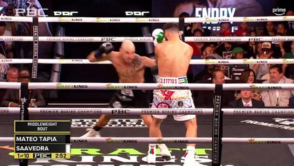 Cesar Mateo Tapia vs Endry Saavedra (19-10-2024) Full Fight