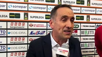 Padova-Piacenza 2-3, Cuttini: “Abbiamo giocato alla pari con una squadra di altissimo livello”
