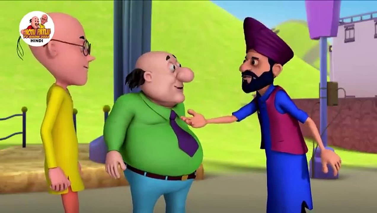 भैस से टक्कर _ Buffalo _ Comedy Funny Cartoon _ मोटू पतलू _ Special Ep _ #MotuPatlu