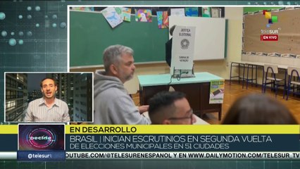 En Brasil, cierran las urnas e inicia el proceso de conteo