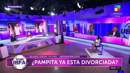 ¿DIVORCIO EXPRESS ENTRE PAMPITA Y GARCÍA MORITÁN?