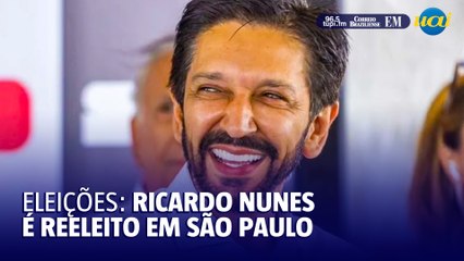 Ricardo Nunes é reeleito prefeito de São Paulo