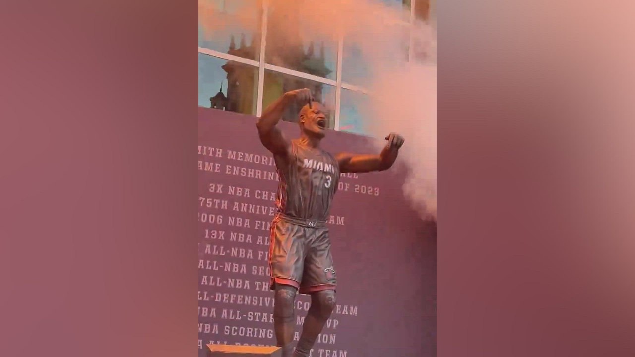 Miami Heat's Dwyane Wade statue unveiling sparks viral laughter: fans amused by uncanny likeness