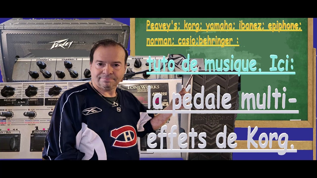 LA PÉDALE multi-EFFETS KORG, TONEWORKS AX1500G, la suite .... 3 de 3