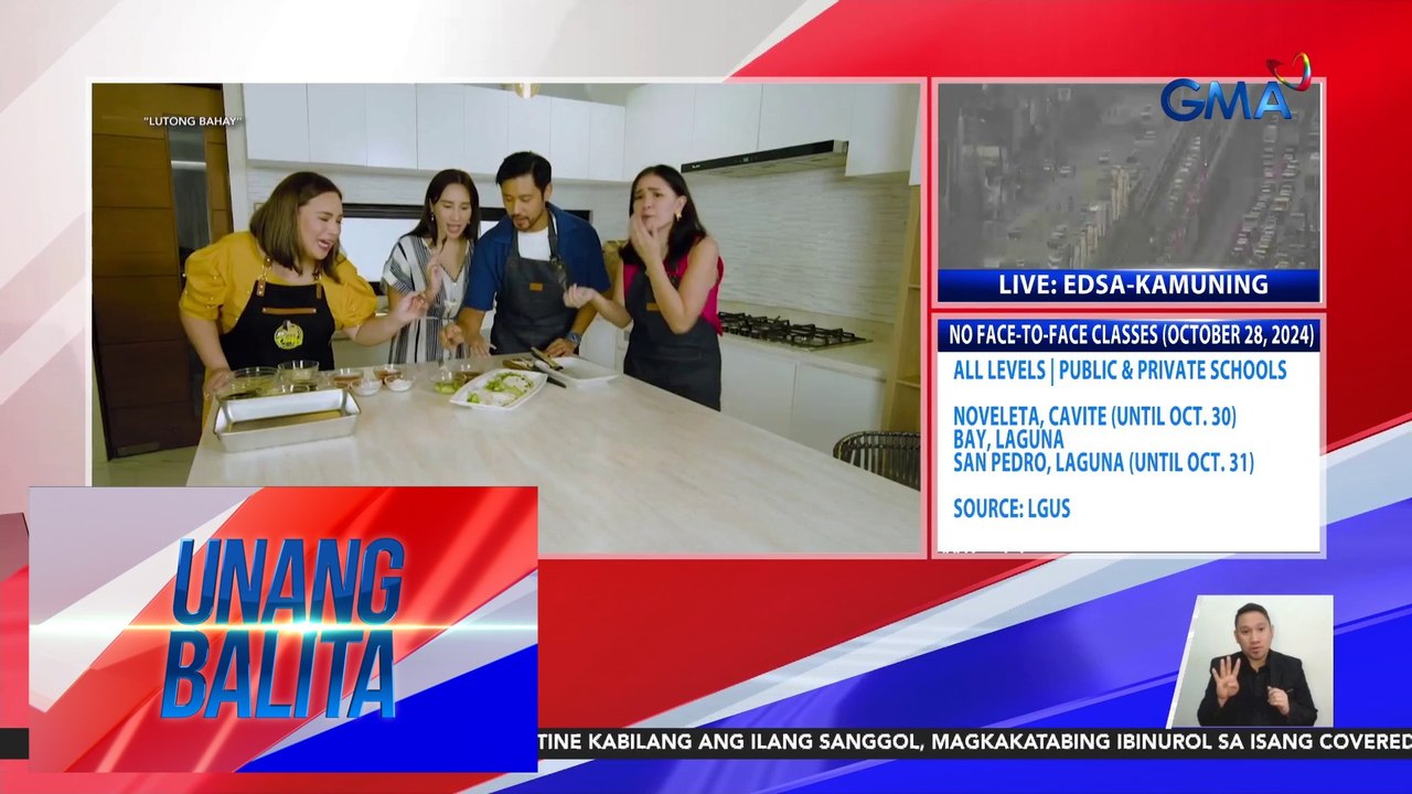 "Lutong Bahay," maghahatid na ng good food at good vibes simula mamayang 5:45 PM sa GTV | Unang Balita