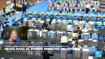 Informe desde Tokio: partido gobernante de Japón pierde las elecciones legislativas