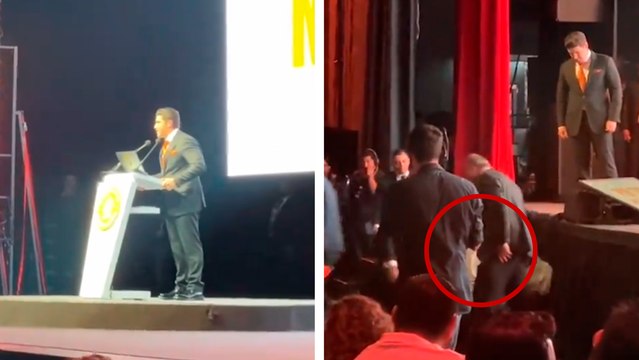 Hija Samuel García y Mariana Rodríguez sufre accidente en pleno evento del Gobernador de Monterrey