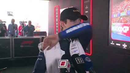 Franco Colapinto, tras el GP de México: "Di lo mejor desde la vuelta 1"