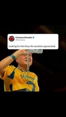 Cristiano Ronaldo Meminta Bantuan Para Penggemarnya di X Dalam Menemukan Penggemar Lansia Yang Terekam Menangis Sambil Meneriakkan Namanya