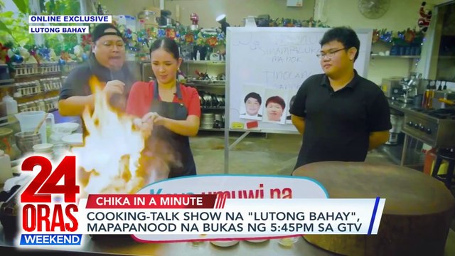 24 ORAS WEEKEND ONLINE EXCLUSIVE October 27, 2024: Lutong Bahay mapapanood na bukas sa GTV; Sunog sa Mandaluyong; Senior Citizen, nagulungan ng truck