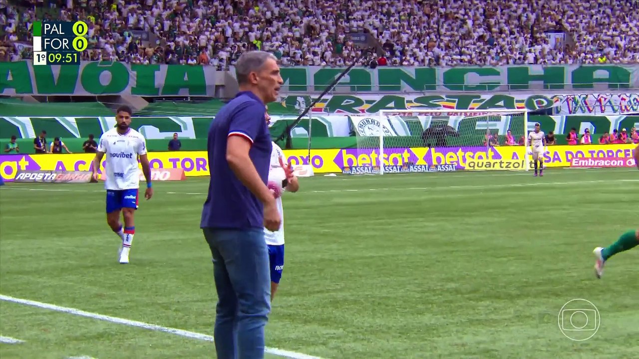 Palmeiras x Fortaleza (Campeonato Brasileiro 2024 31ª rodada) 1° tempo