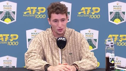 Rolex Paris Masters - Humbert : "J'ai vraiment envie de remporter ce tournoi"